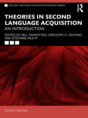 cover image of Theories in Second Language Acquisition